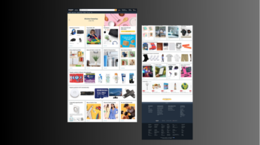 gold Blue Modern Creative Business Card (2)